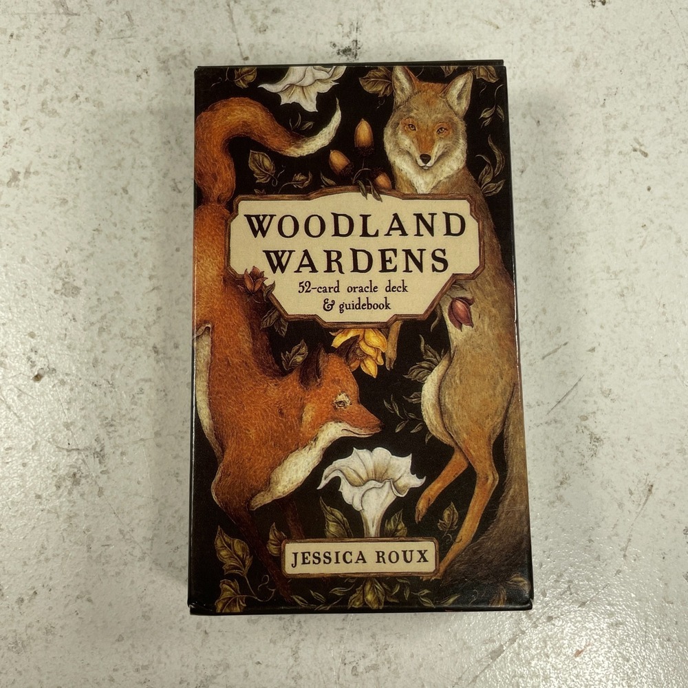 Woodland Wardens 52-Card Oracle Deck by Jessica Roux NO Guidebook